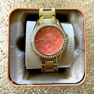 Fossil Gold and Coral Watch